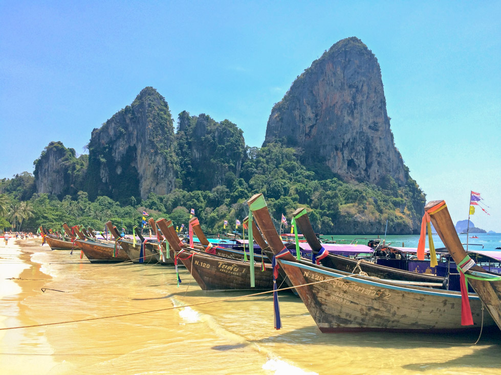 Railay Beach Krabi Thailand