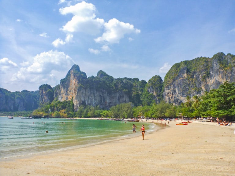 Railay Beach Krabi Thailand