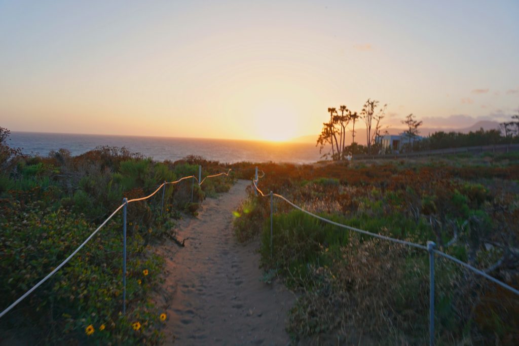 Point Dume Sunset Malibu California