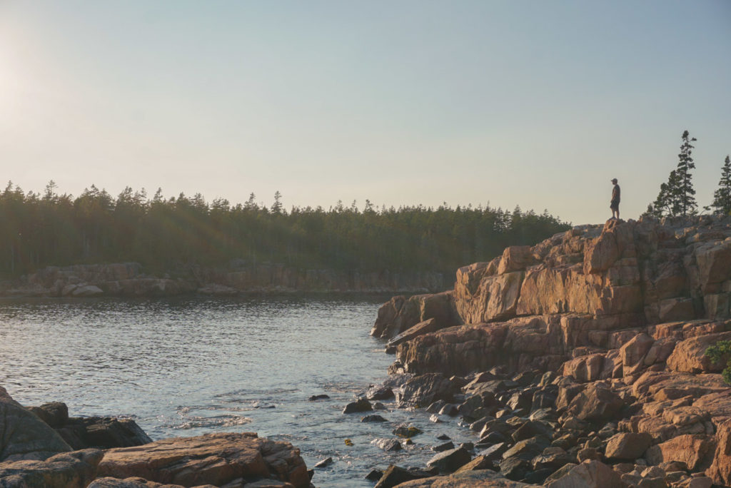 dan in acadia national park