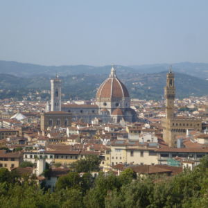 Il Duomo seen from Ft Belvedere
