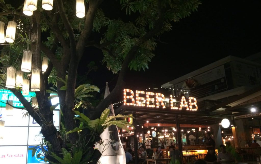 Beer Lab on Nimmanhaemin road.