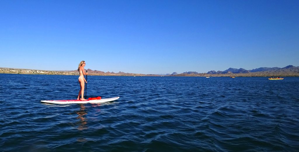 stand up paddle boarding Lake Havasu Arizona