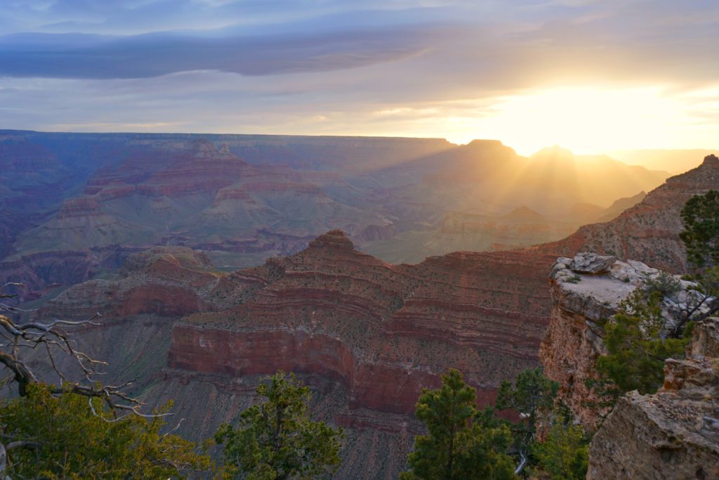 Sunrise at The Grand Canyon