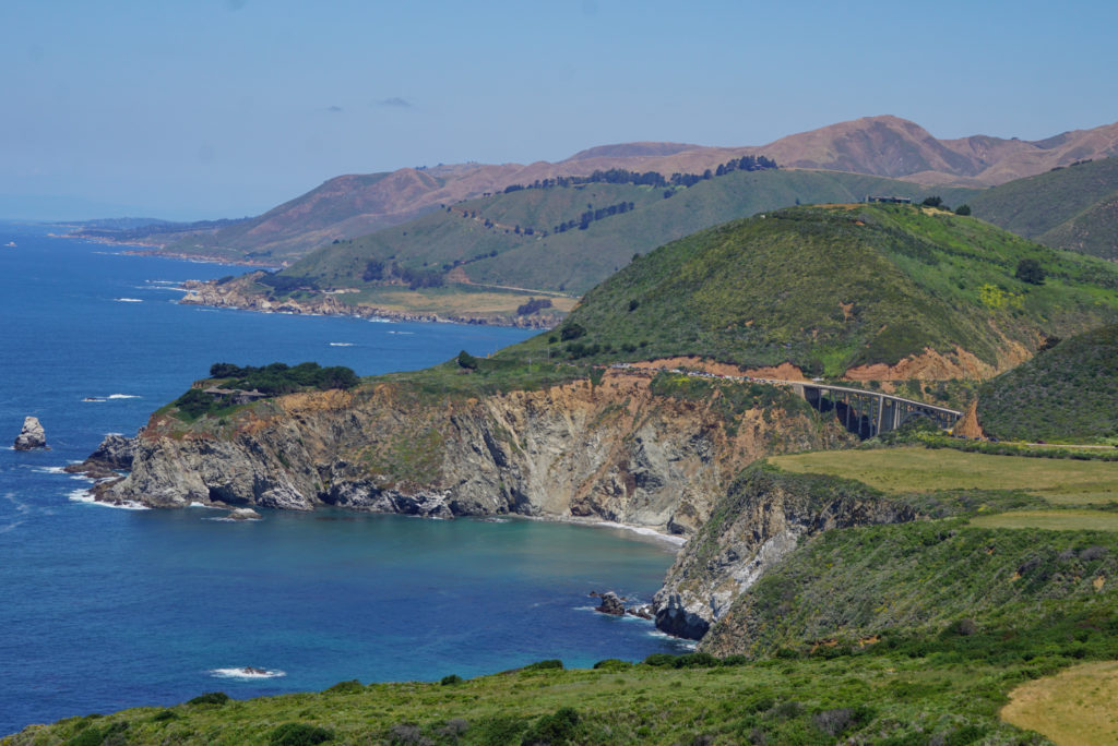 Bixby Bridge Big Sur Monterey California Pacific Coast