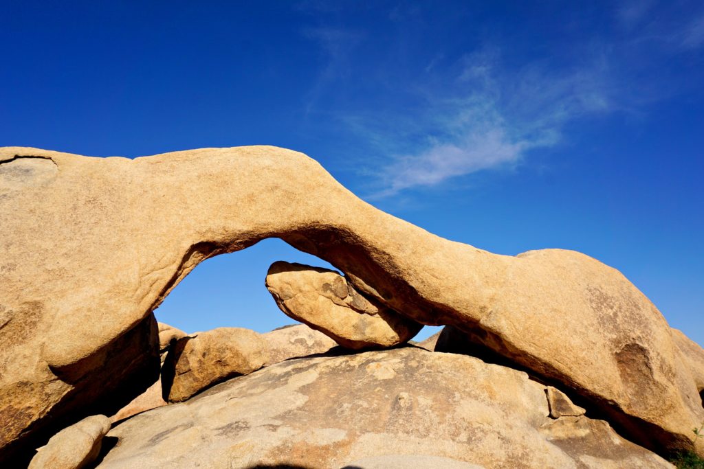 Arch Rock in Joshua Tree National Park