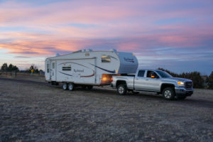 full-time RVing fifth wheel