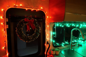 Decorating an RV for Christmas