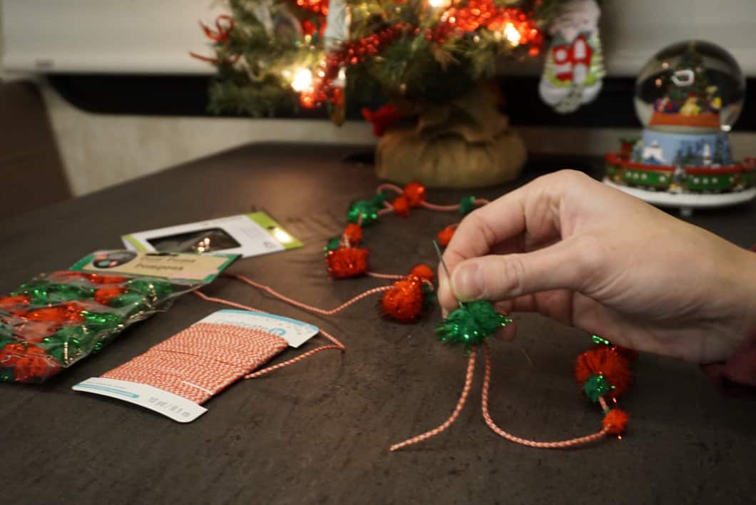 Decorating an RV for Christmas