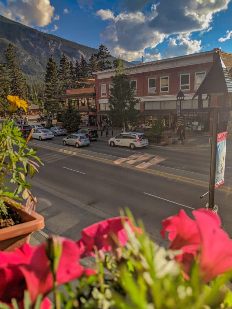 Downtown Banff Alberta Canada