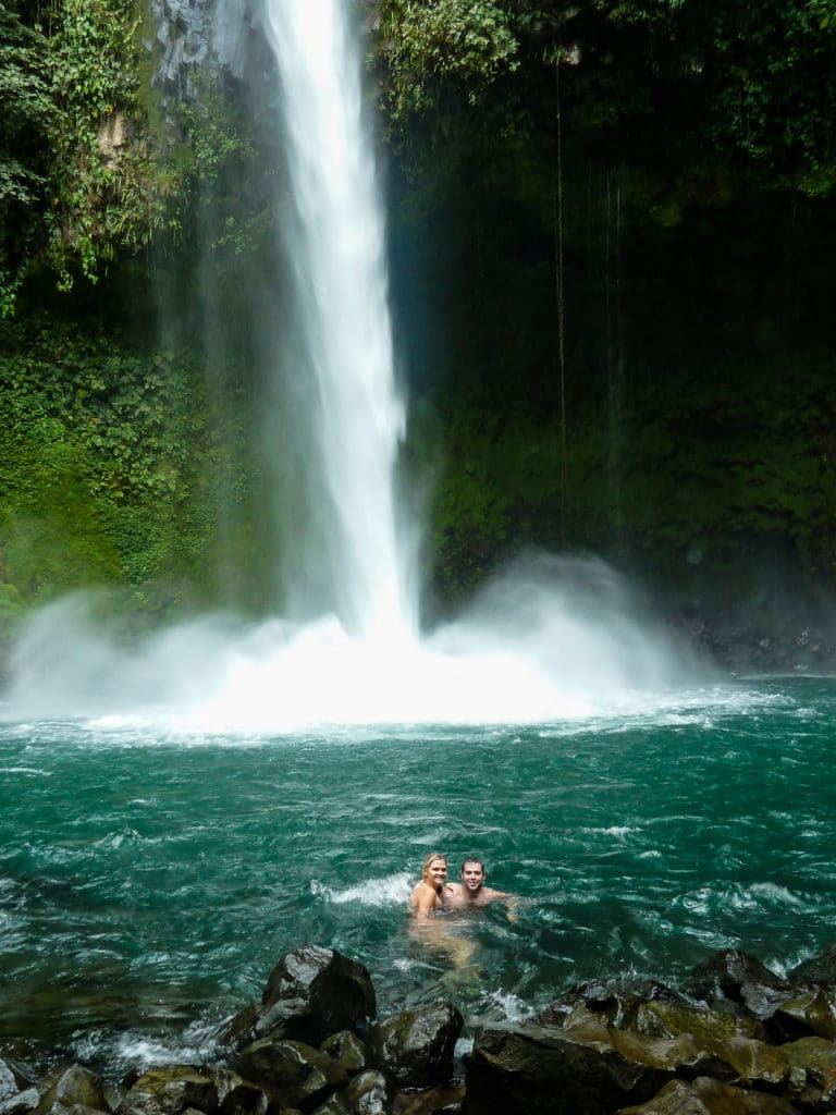 la fortuna waterfall costa rica