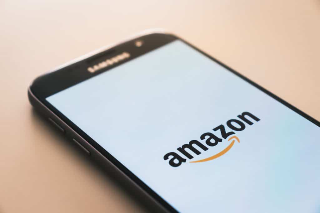 amazon on cell phone