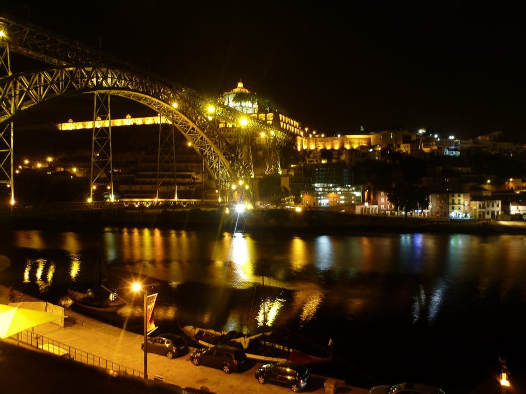view from apartment window in porto