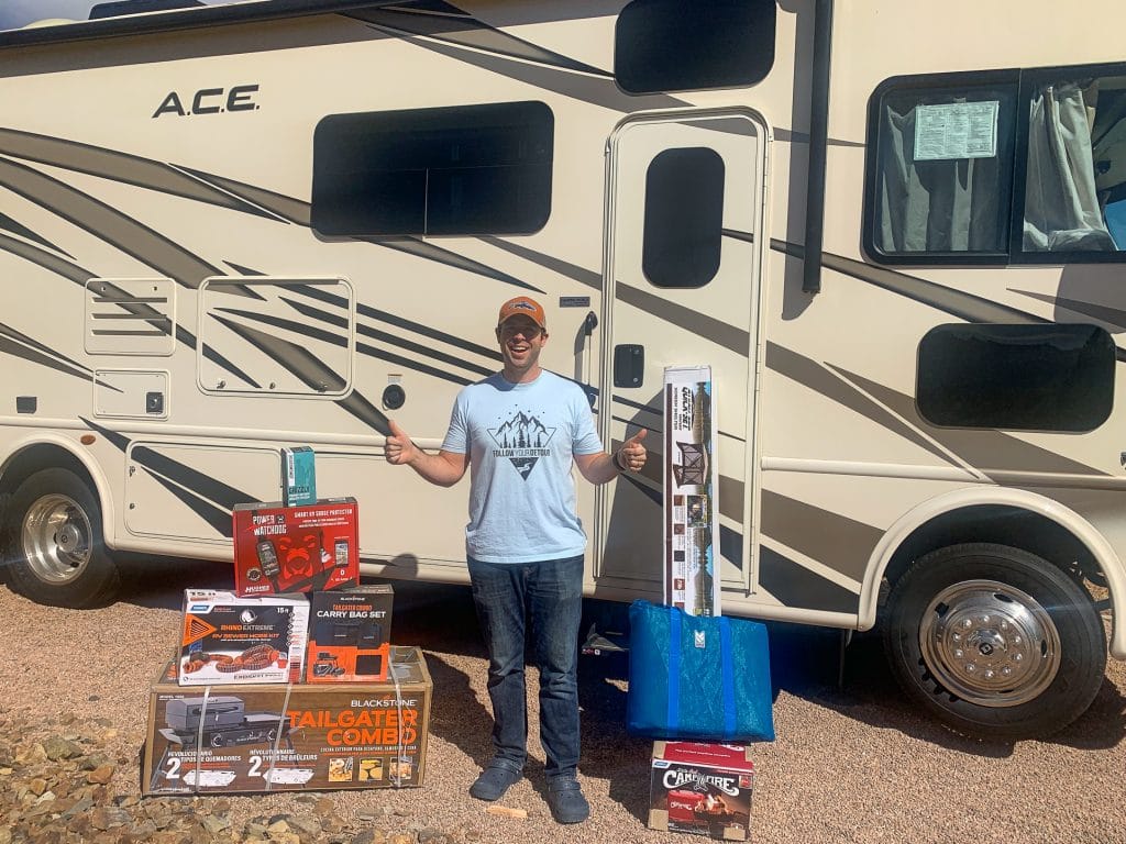 Dan with NEW RV Gear