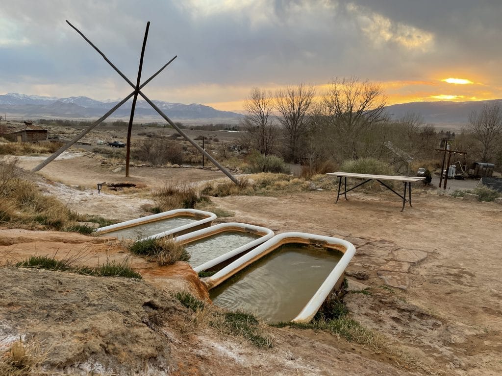 Mystic Hot Springs Soaking Tubs