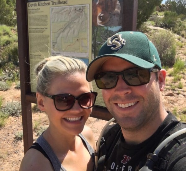 Getting ready to hike to Devil's Kitchen!