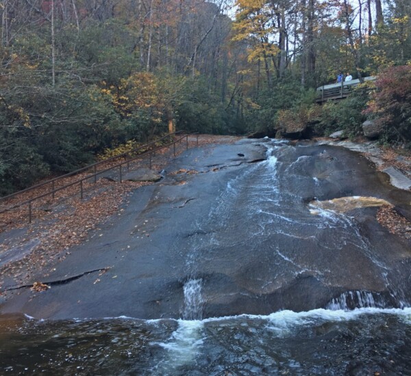 Sliding Rock, NC.