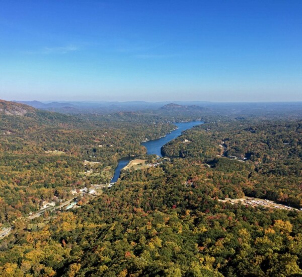 View from the top of Chimney Rock. Incredible.