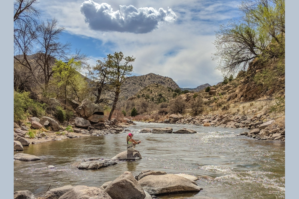Lindsay fly fishing
